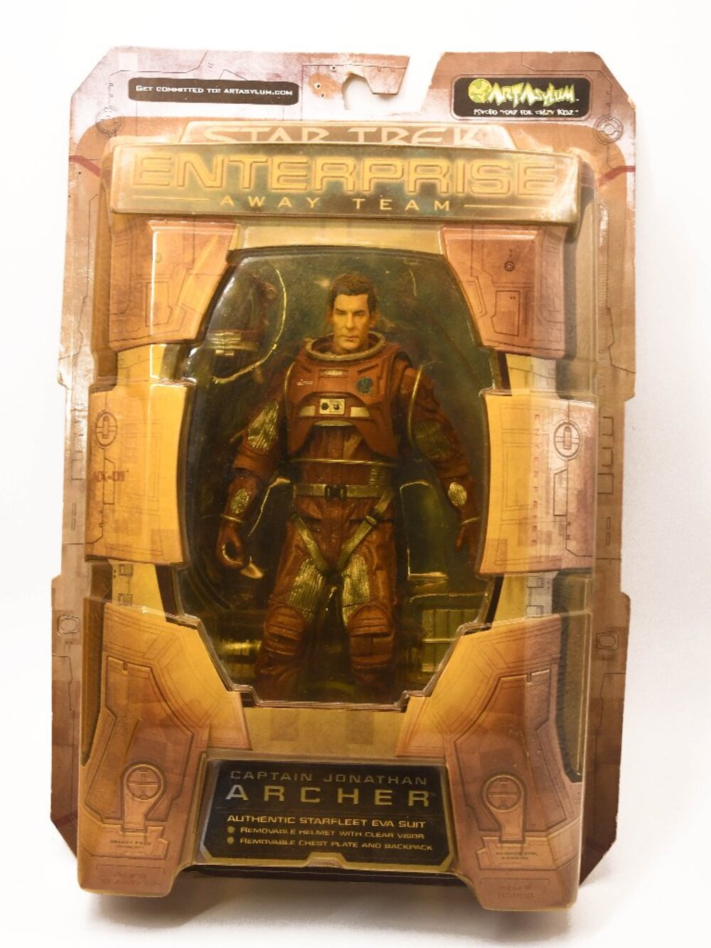 Star Trek Enterprise Away Team Captain Jonathan Archer Figure 2002 Art Asylum